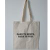Budget Calico Tote Bag Thumbnail